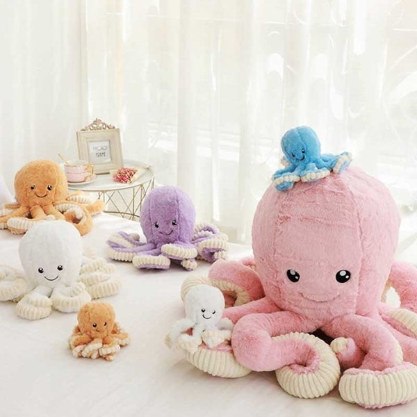 Billy la Peluche Pieuvre Géante XXL