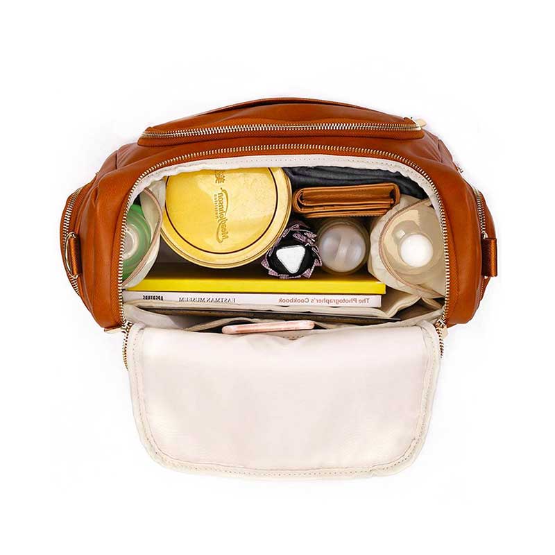 Sac à Langer simili Cuir - Haute Qualité