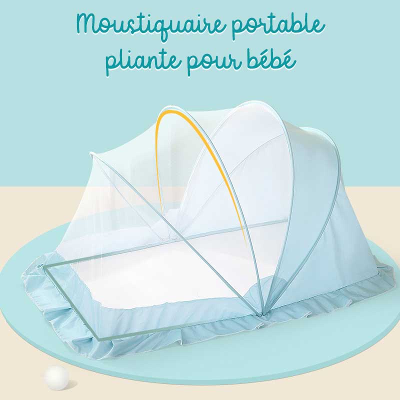 Moustiquaire portable pliable lit bébé - 0 à 3ans
