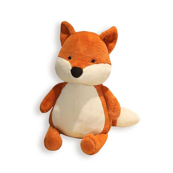 renard en peluche geant
