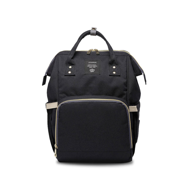 sac a langer a dos noir