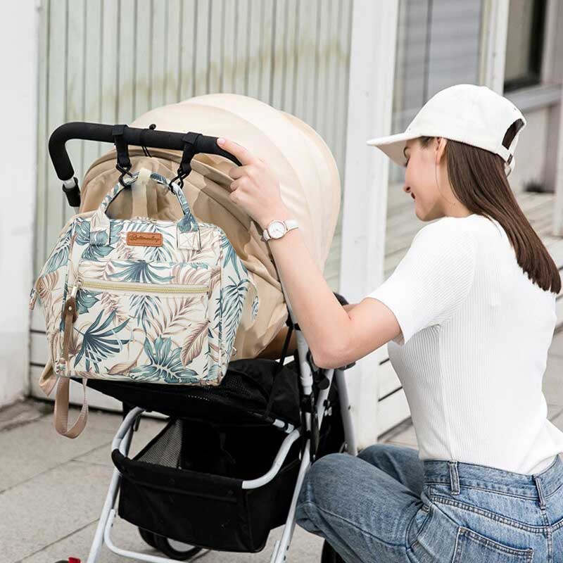 Petit Sac à Langer Fleuri