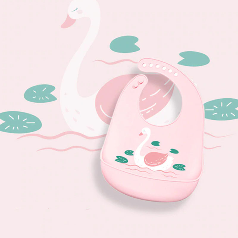 Bavoir en Silicone pour Bambin - Facile à nettoyer