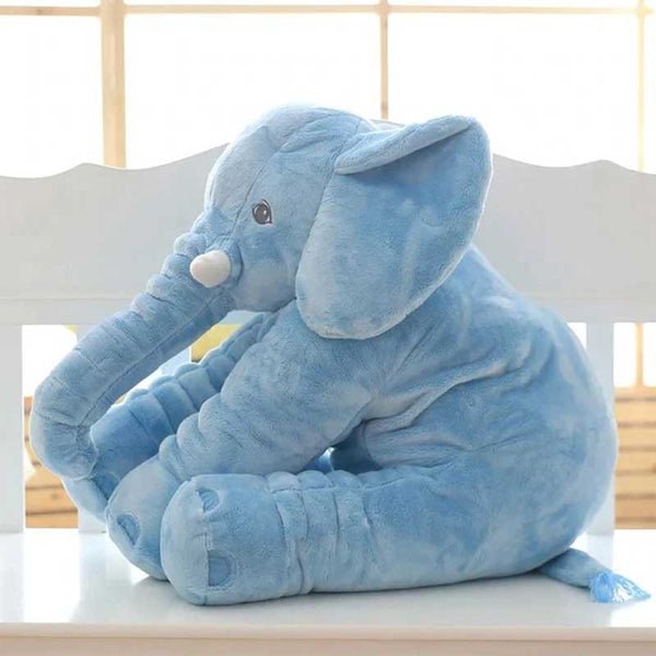 Peluche Bebe Elephant Bleu