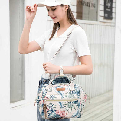 Petit Sac à Langer Fleuri