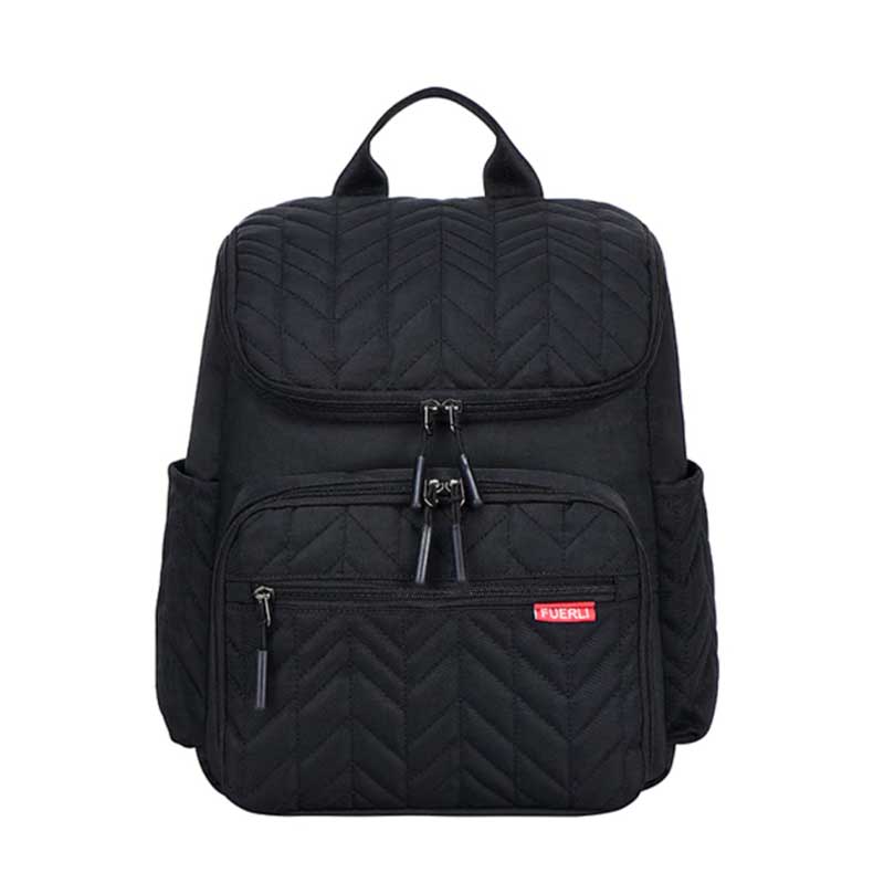 sac a dos a langer pour maternite noir