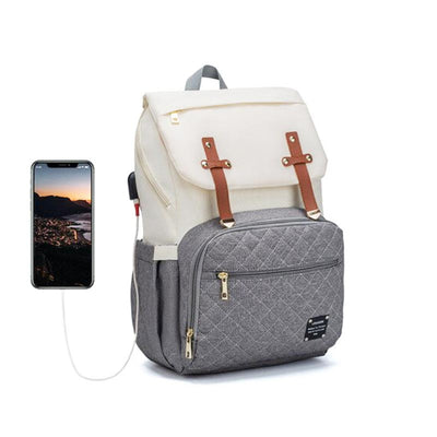 sac a dos a langer connecte