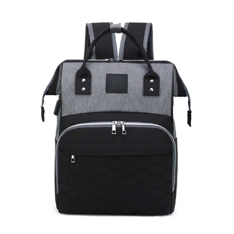 sac a langer a dos noir pour bebe