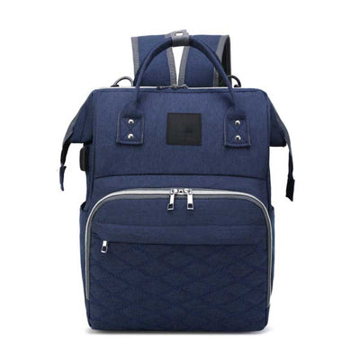 sac a dos a langer bleu pour parents
