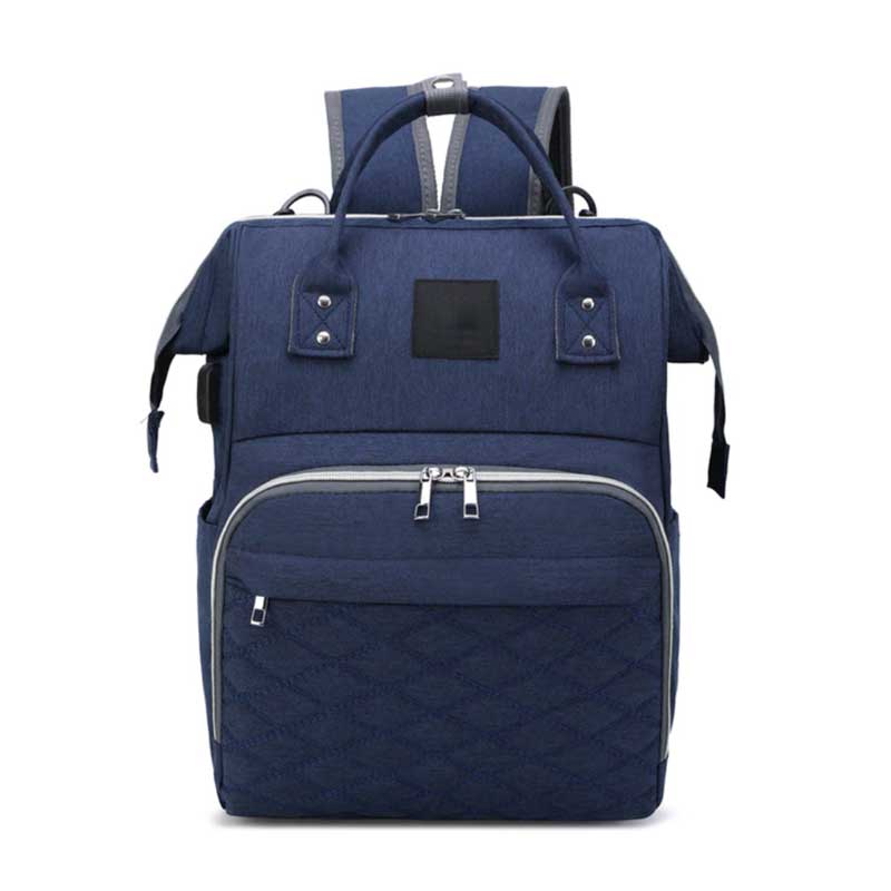 sac a dos a langer bleu pour parents