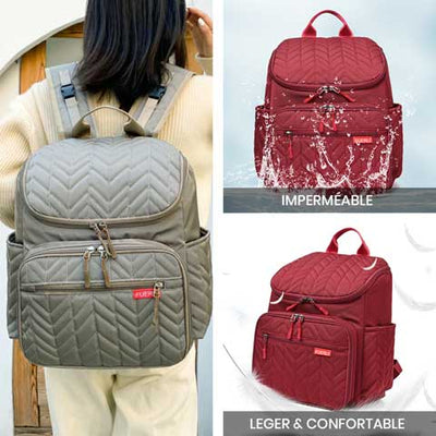 sac a dos a langer maternite impermeable